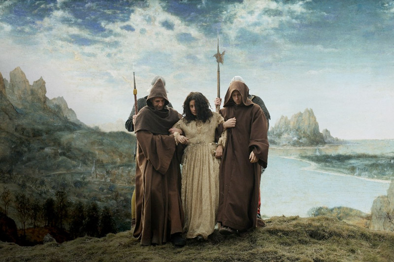Kadr z filmu 'Młyn i krzyż', reż. Lech J. Majewski